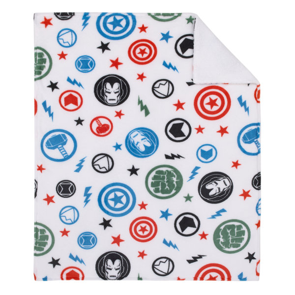 Disney Marvel Blue Baby Blanket Wayfair Canada
